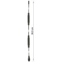 Antena TETRA 450 - 470 MHz gwint M6 5 dBi 36,6 cm wszechkierunkowa stała montaż na śruby zewnętrzna czarna Delock 12445