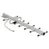 Antena LPWAN 806 - 896 MHz Yagi SMA męska 10 dBi nieruchoma montowana na ścianie lub maszcie kierunkowa zewnętrzna Delock 12569