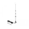 Antena LTE SMA wtyk 5 - 7 dBi 56,3 cm wszechkierunkowa stała z montażem i przewodem RG-58 3 m czarna Delock 12582