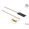 Antena WLAN 802.11 ac/ax/a/h/b/g/n męskie złącze I-PEX MHF I 0,5 - 1,2 dBi płytka drukowana PCB RG-178 1 m wewnętrzna samoprzyle