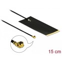 Antena LPWAN męskie złącze I-PEX MHF I -2,63 dBi płytka drukowana FPC 1.13 15 cm wewnętrzna samoprzylepna Delock 12615