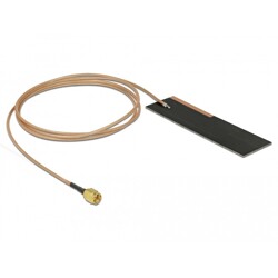 Antena LPWAN SMA wtyk 1 - 2 dBi 1 m RG-178 PCB wewnętrzna Delock 12620 Antena LPWAN SMA wtyk 1 - 2 dBi 1 m RG-178 PCB wewnętrzna Delock 12620