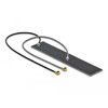 Antena podwójna WLAN 802.11 ac/ax/a/h/b/g/n 2 x męskie złącze I-PEX MHF I 2,2 - 4,0 dBi płytka drukowana PCB 2 x 15 cm wewnętrzn