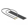 Antena podwójna WLAN 802.11 ac/ax/a/h/b/g/n 2 x męskie złącze I-PEX MHF I 2,2 - 4,0 dBi płytka drukowana PCB 2 x 15 cm wewnętrzn