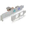Śledź USB - 2 x PS/2 standard + low-profile