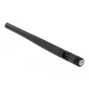 Antena WLAN 802.11 a/ax/a/b/g/n RP-SMA męska 5 dBi 20 cm dowolny kierunek uchylne złącze gumowana powierzchnia czarna Delock 126