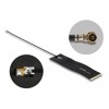 Antena LoRa 863 - 928 MHz 2 x męskie złącze I-PEX MHF 4 1,68 dBi płytka drukowana 15 cm 1,13 FPC czarna samoprzylepna Delock 126