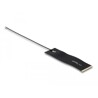 Antena LoRa 863 - 928 MHz 2 x męskie złącze I-PEX MHF 4 1,68 dBi płytka drukowana 15 cm 1,13 FPC czarna samoprzylepna Delock 126