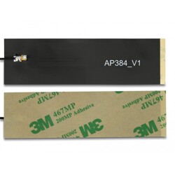 Antena LoRa 863 - 928 MHz 2 x męskie złącze I-PEX MHF 4 1,68 dBi płytka drukowana 15 cm 1,13 FPC czarna samoprzylepna Delock 126 Antena LoRa 863 - 928 MHz 2 x męskie złącze I-PEX MHF 4 1,68 dBi płytka drukowana 15 cm 1,13 FPC czarna samoprzylepna Delock 126