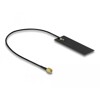 Antena WLAN WiFi 6 802.11 ac/ax/a/h/b/g/n męskie złącze RP-SMA 2 - 4 dBi płytka drukowana PCB 15 cm wewnętrzna samoprzylepna Del