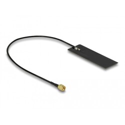 Antena WLAN WiFi 6 802.11 ac/ax/a/h/b/g/n męskie złącze RP-SMA 2 - 4 dBi płytka drukowana PCB 15 cm wewnętrzna samoprzylepna Del