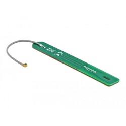 Antena LPWAN 880 - 960 MHz I-PEX MHF I męska 2 dBi 1,13 7,5 cm PCB wewnętrzna samoprzylepna Delock 12692 Antena LPWAN 880 - 960 MHz I-PEX MHF I męska 2 dBi 1,13 7,5 cm PCB wewnętrzna samoprzylepna Delock 12692