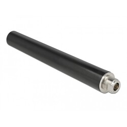 Antena N żeńska 4 - 6 dBi 16,55 cm WLAN WiFi 6 Dual Band montowana na stałe na ścianie lub słupie wielokierunkowa zewnętrzna bia