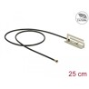 Antena WLAN 802.11 ac/ax/a/h/b/g/n MHF 4L wtyk 1,6 dBi 25 cm PIFA wewnętrzna Delock 86217