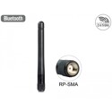 Antena WLAN RP-SMA 802.11 ac/a/h/b/g/n 3 dBi wszechkierunkowa wodoodporna czarna Delock 88394