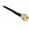Antena WLAN RP-SMA 802.11 b/g/n 6,5 dBi wszechkierunkowa z podstawą czarna Delock 88410