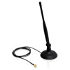 Antena WLAN RP-SMA 802.11 b/g/n 4 dBi wszechkierunkowa na przegubie z podstawą czarna Delock 88413