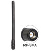 Antena ZigBee ISM 868 MHz RP-SMA 2 dBi stała czarna Delock 88688