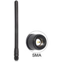 Antena ZigBee ISM 868 MHz SMA 2 dBi stała czarna Delock 88689
