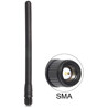 Antena ZigBee ISM 868 MHz SMA 2 dBi stała czarna Delock 88689