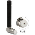 Antena GSM Quadband FME 2 dBi wszechkierunkowa 90° stała czarna Delock 88767