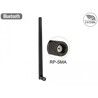 Antena WLAN RP-SMA 802.11 ac/a/h/b/g/n 3 ~ 6 dBi wszechkierunkowa z podstawą czarna Delock 88900