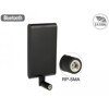 Antena RP-SMA męska WLAN 802.11 ac/a/h/b/g/n kierunkowa 7,5 - 10 dBi ze złączem pochylania czarna Delock 88904