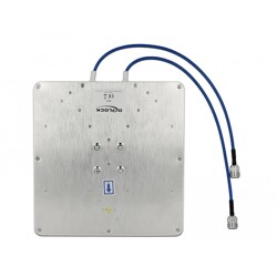 Antena LTE MIMO 2 x N żeńska 8 dBi z kablem RG-402 37 cm na zewnątrz beżowa Delock 88931