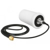Antena WLAN SMA wtyk 802.11 ac/a/h/b/g/n 1,4 - 3,0 dBi wszechkierunkowa biała zewnętrzna 1 m ULA100 Delock 89486