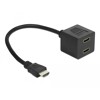 Przewód połączeniowy HDMI wtyk do 2x High Speed HDMI Ethernet gniazdo Delock 65226