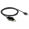 Kabel do monitora 3w1 USB-C /  DisplayPort / mini DisplayPort 4K 60Hz Delock 85974