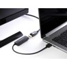 Adapter HDMI-A męski do gniazdo DisplayPort żeński czarny 8K Delock 64213