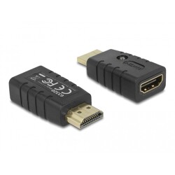 Adapter HDMI-A męski do HDMI-A żeński Emulator EDID Delock 63320