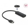 Adapter HDMI-A męski do USB typu C żeński czarny Delock 63251