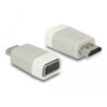 Adapter HDMI (M) VGA 15pin żeński (F) 15cm Delock 65472