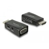 Adapter HDMI-A męski do VGA żeński z funkcją audio Delock 65901