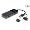 Adapter USB 3.2 Gen 1 do 4K HDMI + VGA z rozgałęziaczem Delock 64085