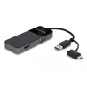 Adapter USB 3.2 Gen 1 do 4K HDMI + VGA z rozgałęziaczem Delock 64085
