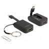 Adapter USB typu C do HDMI (DP Alt Mode) 4K 30Hz - Key Chain Delock 63942