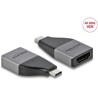 Adapter USB typu C do HDMI (DP Alt Mode) 4K 60Hz + HDR – kompakt Delock 64119