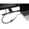 Adapter USB typu C do HDMI (DP Alt Mode) 8K z funkcją HDR aluminium Delock 60021