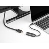 Adapter USB typu C do HDMI (DP Alt Mode) 8K z funkcją HDR aluminium Delock 64229