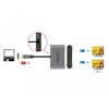 Adapter USB typu C do HDMI i VGA z gniazdoem USB 3.2 i PD Delock 64074