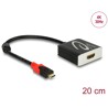 Adapter USB typu C męski do HDMI żeński (DP Alt Mode) 4K 30Hz Delock 62999