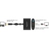 Adapter USB typu C męski do HDMI żeński (DP Alt Mode) 4K 30Hz PD Delock 62991