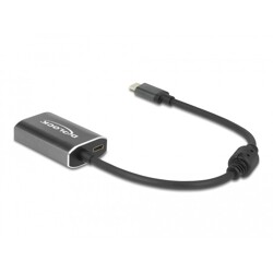 Adapter USB Typ-C męski - HDMI żeński (DP Alt Mode) 4K 60Hz Delock 62988