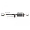 Adapter USB Typ-C męski - HDMI żeński (DP Alt Mode) 4K 60Hz Delock 62988