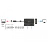 Adapter USB typu C wtyk do VGA / HDMI / DVI gniazdo czarny Delock 63925