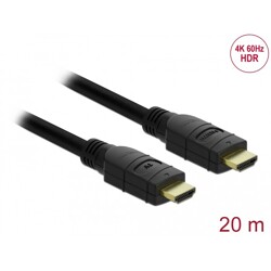 Aktywny przewód HDMI 4K 60Hz 20m Delock 85286