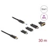 Aktywny przewód optyczny 5w1 HDMI 8K 60Hz 30 m Delock 86010